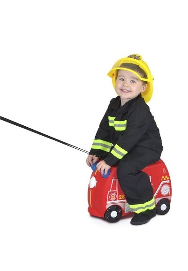 Trunki Wóz strażacki Frank TRU-0254. Materiał: guma. Styl: młodzieżowy, wakacyjny