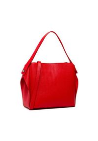 Creole Torebka K11091 Czerwony. Kolor: czerwony. Materiał: skórzane #4