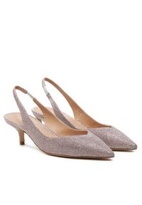 Stuart Weitzman Czółenka Eva 50 Slingback SI722 Różowy. Kolor: różowy. Materiał: materiał #4