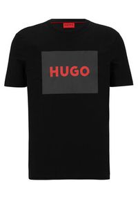 Hugo T-Shirt Dulive222 50467952 Czarny Regular Fit. Kolor: czarny. Materiał: bawełna #4
