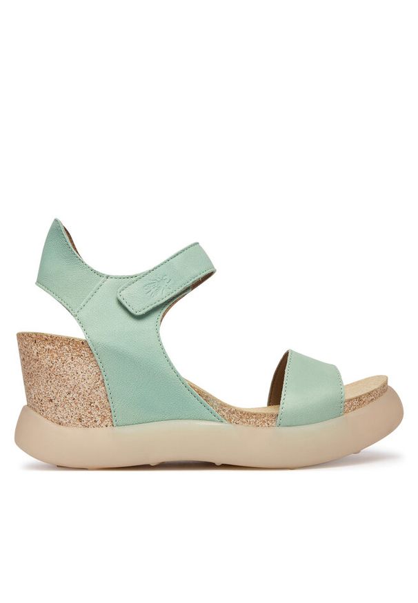 Sandały Fly London. Kolor: zielony