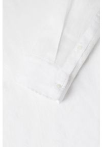 Mango Man koszula bawełniana Avispa męska kolor biały slim z kołnierzykiem button-down. Typ kołnierza: button down. Kolor: biały. Materiał: bawełna. Długość rękawa: długi rękaw. Długość: długie #12