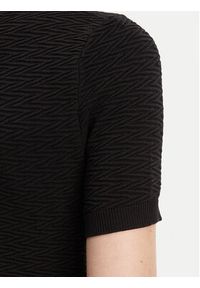 Guess Bluzka W5YR16 Z3OV0 Czarny Regular Fit. Kolor: czarny. Materiał: syntetyk #2