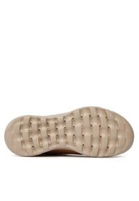 skechers - Skechers Botki On-The-Go Joy First Glance 144041/CSNT Brązowy. Kolor: brązowy. Materiał: skóra, zamsz #4