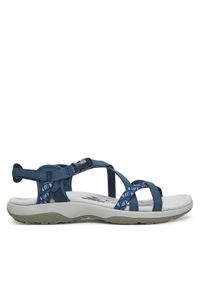skechers - Skechers Sandały 40955 NVY Granatowy. Kolor: niebieski. Materiał: skóra