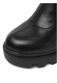 DeeZee Botki ZB362-2 Czarny. Kolor: czarny. Materiał: syntetyk, materiał