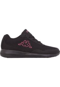 Buty damskie Kappa Follow OC. Zapięcie: sznurówki. Kolor: czarny. Materiał: syntetyk, tkanina, materiał. Szerokość cholewki: normalna. Sport: turystyka piesza