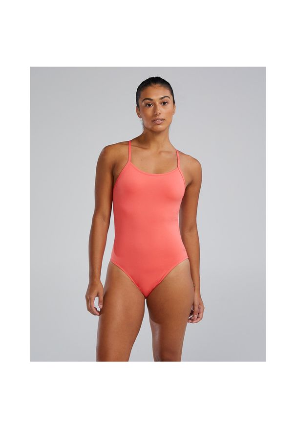 Strój pływacki damski TYR Cutoutfit Swimsuit - USA. Kolor: różowy