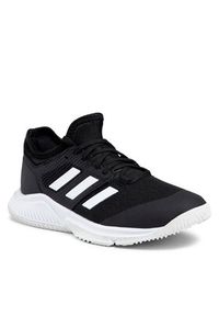 Adidas - adidas Buty Court Team Bounce W FX1804 Czarny. Kolor: czarny. Materiał: materiał #4