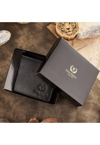 Portfel skórzany PAOLO PERUZZI T-76-BL czarny. Kolor: czarny. Materiał: skóra #1