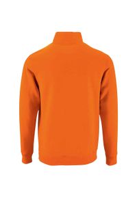 SOL'S - Sweter Męski Stan Zip Z Kołnierzem Stojącym. Kolor: żółty, pomarańczowy, wielokolorowy
