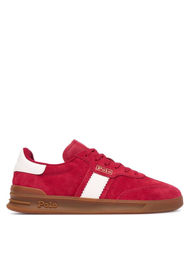 Sneakersy Polo Ralph Lauren. Kolor: czerwony