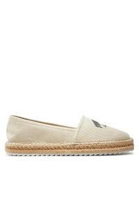 Tommy Jeans Espadryle Tjw Varsity Espadrille EN0EN02470 Beżowy. Kolor: beżowy. Materiał: materiał