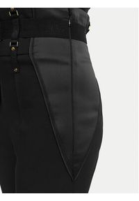 Elisabetta Franchi Spodnie materiałowe PA-180-62E2-V450 Czarny Slim Fit. Kolor: czarny. Materiał: syntetyk #3