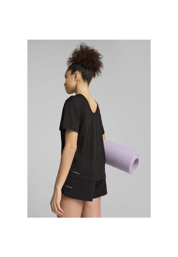 Puma - Damska luźna koszulka MOVE CLOUDSPUN PUMA Black. Kolor: czarny