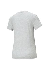 Puma - T-shirt Damski Logo ESS. Kolor: szary