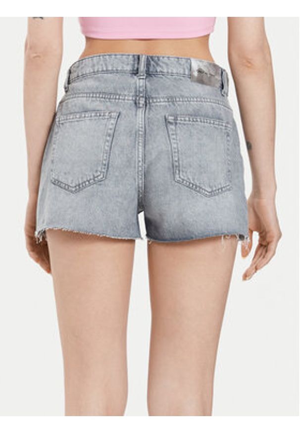 only - ONLY Szorty jeansowe Jaci 15314427 Szary Loose Fit. Kolor: szary. Materiał: bawełna