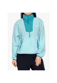 columbia - Bluza bez kaptura damska Columbia Sequoia Grove Half Zip Fleece. Typ kołnierza: bez kaptura. Kolor: zielony