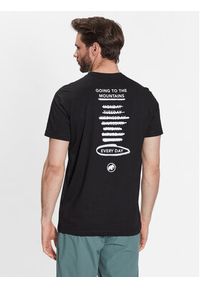 Mammut T-Shirt 1017-04022 Czarny Regular Fit. Kolor: czarny. Materiał: syntetyk #5