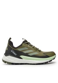 Adidas - Trekkingi adidas. Kolor: zielony. Technologia: Gore-Tex. Model: Adidas Terrex. Sport: turystyka piesza #1