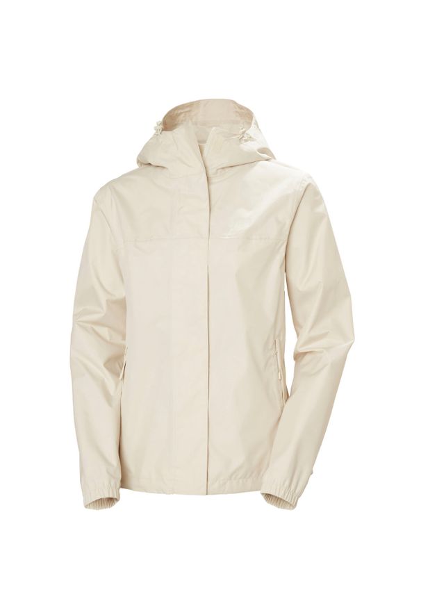 Kurtka przeciwdeszczowa damska Helly Hansen Vancouver. Kolor: beżowy, biały, wielokolorowy