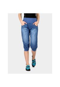 OCUN - Spodenki wspinaczkowe damskie Ocun Noya Short Jeans. Kolor: niebieski. Materiał: jeans