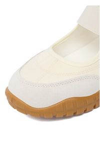 Badura Sneakersy EO-AILA-YB25D32-1 Écru. Kolor: kremowy. Materiał: materiał #8