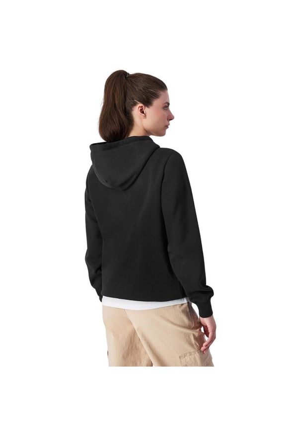 Bluza damska Champion Hooded. Kolor: czarny, wielokolorowy. Sport: turystyka piesza, fitness