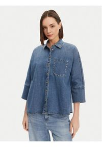 only - ONLY Koszula jeansowa Grace 15338585 Niebieski Loose Fit. Kolor: niebieski. Materiał: bawełna