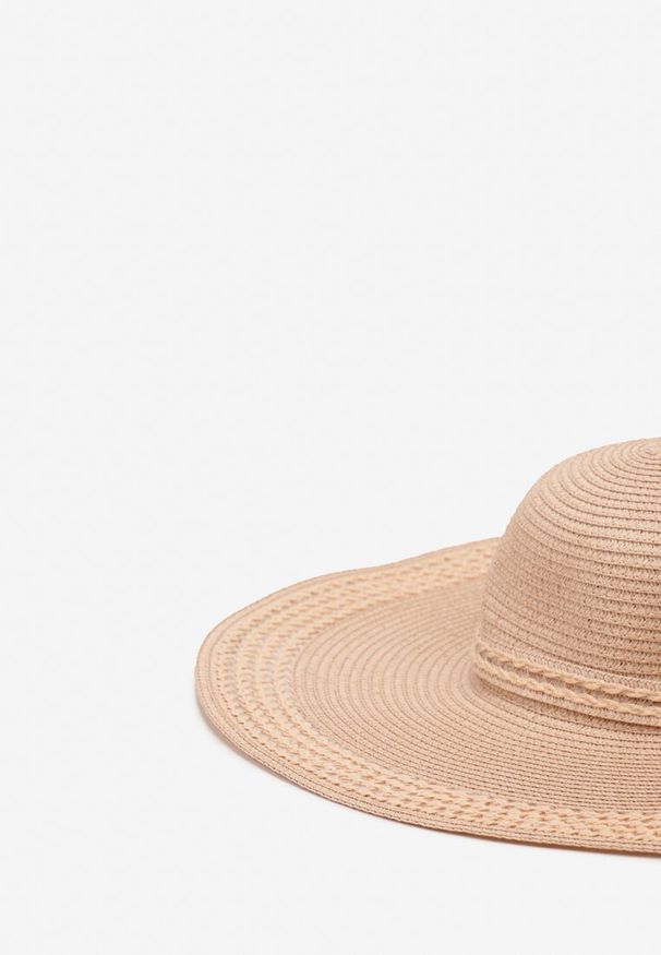 Renee - Różowy Kapelusz Plażowy z Plecionki w stylu Boho Amicuralia. Kolor: różowy. Materiał: materiał. Sezon: lato. Styl: boho