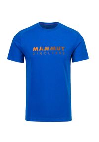 Mammut - T-shirt MAMMUT TROVAT. Materiał: tkanina. Wzór: napisy, nadruk. Sport: outdoor