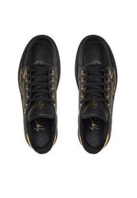 Giuseppe Zanotti Sneakersy RM40006 Czarny. Kolor: czarny. Materiał: skóra