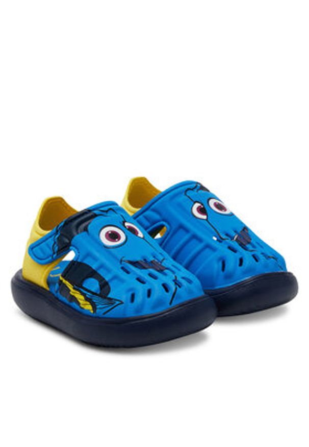 Adidas - adidas Sandały Disney Pixar IH1233 Niebieski. Kolor: niebieski. Wzór: motyw z bajki