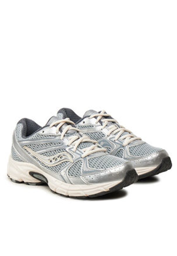 Saucony Sneakersy S60812 8 Srebrny. Kolor: srebrny. Materiał: skóra