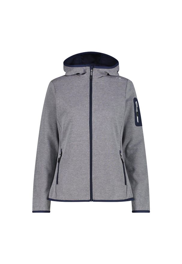 Bluza damska turystyczna CMP 34H6376. Okazja: na co dzień. Kolor: szary. Styl: casual, sportowy. Sport: turystyka piesza