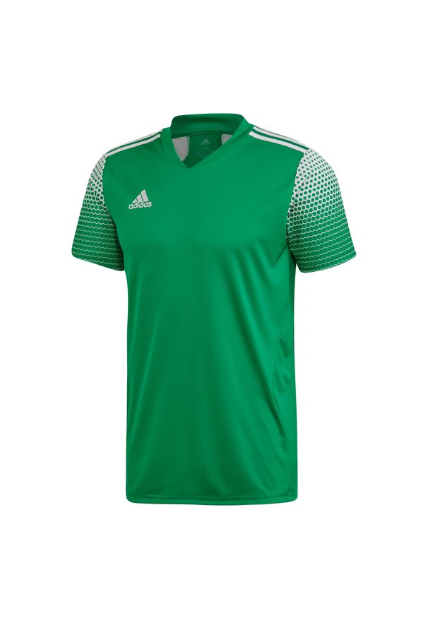 Adidas - Koszulka piłkarska męska adidas Regista 20 Jersey. Kolor: zielony, biały, wielokolorowy. Materiał: jersey. Sport: piłka nożna, fitness
