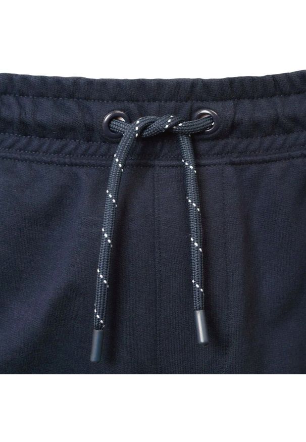 Pako Jeans - Dresowe Krótkie Spodenki Bawełniane, Szorty - PAKO JEANS - Granat. Materiał: bawełna. Długość: krótkie. Sezon: lato. Styl: sportowy