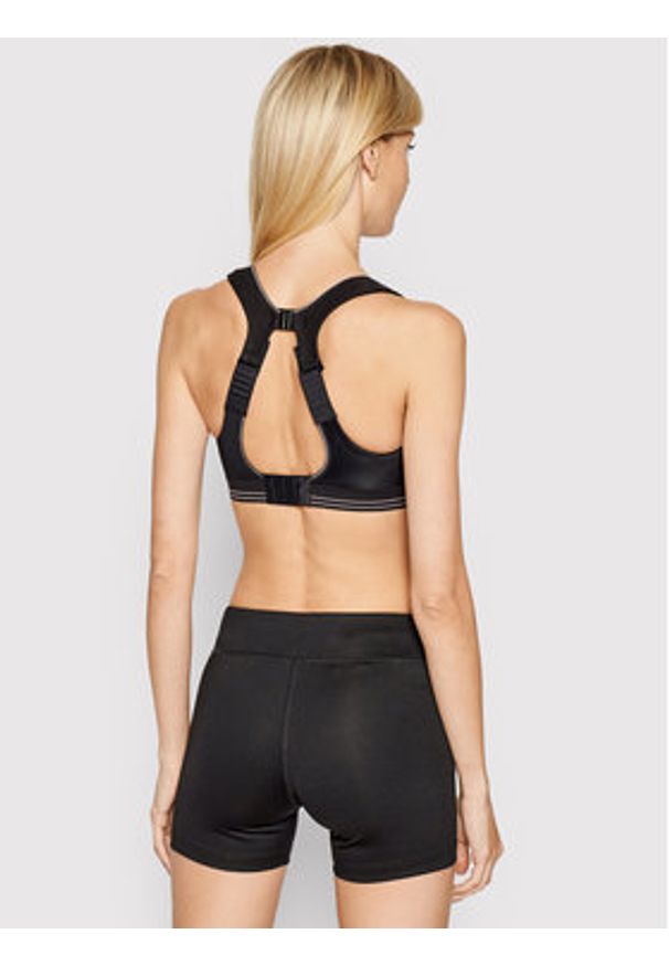 Shock Absorber Biustonosz top Ultimate Run U10046 Czarny. Kolor: czarny. Materiał: syntetyk. Sport: bieganie