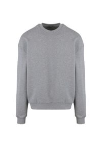 BUILD YOUR BRAND - Bluza Unisex Dla Dorosłych Ultra Heavy Crew Neck. Kolor: szary