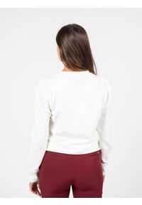 Liu Jo Bluza "Chiusa" | WF2331 F0090 | Kobieta | Biały. Okazja: na co dzień. Kolor: biały. Materiał: bawełna, elastan. Długość: długie. Wzór: nadruk. Styl: klasyczny, casual #3