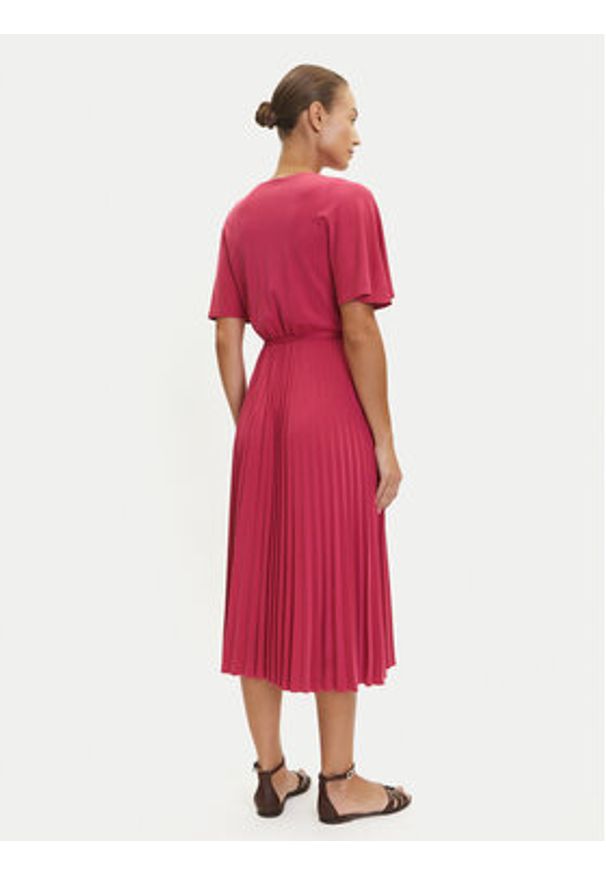 Tatuum Sukienka koktajlowa Galija T2507.214 Różowy Regular Fit. Kolor: różowy. Materiał: syntetyk. Styl: wizytowy