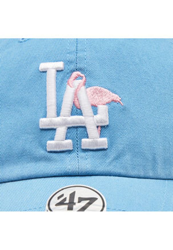 47 Brand Czapka z daszkiem Mlb Los Angeles Dodgers Icon Alt ’47 Clean Up B-ICACL12GWS-CO Niebieski. Kolor: niebieski. Materiał: materiał