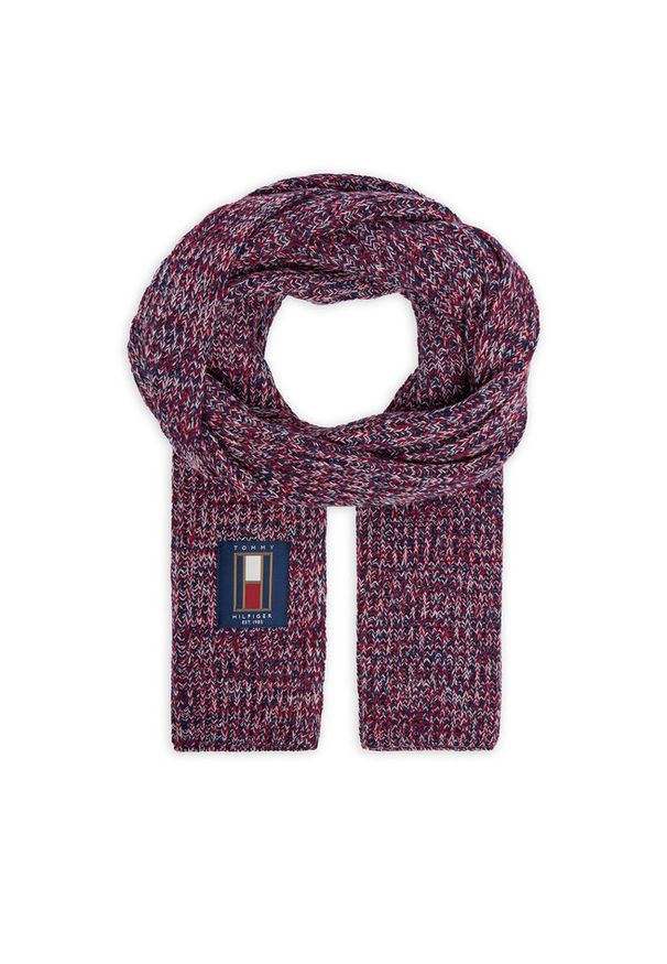 TOMMY HILFIGER - Szalik Tommy Hilfiger. Kolor: niebieski
