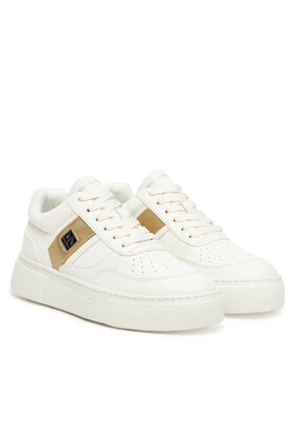 Armani Exchange Sneakersy XDX176 XV917 T779 Biały. Kolor: biały. Materiał: skóra