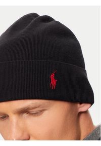 Polo Ralph Lauren Czapka 449959339001 Czarny. Kolor: czarny. Materiał: materiał, bawełna #3