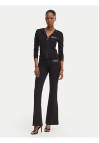 Juicy Couture Bluza Oola JCWAS126306 Czarny Slim Fit. Kolor: czarny. Materiał: bawełna #5