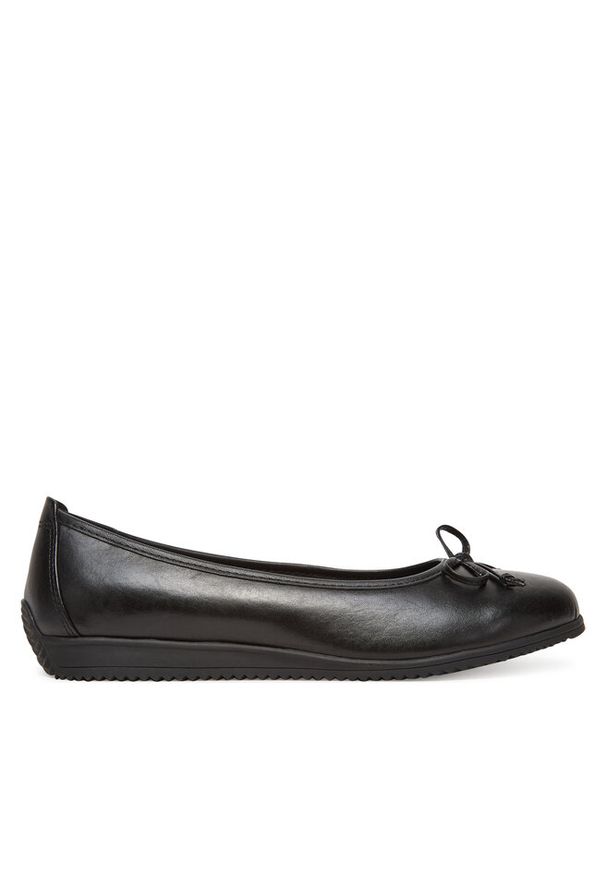 Baleriny Marco Tozzi. Kolor: czarny