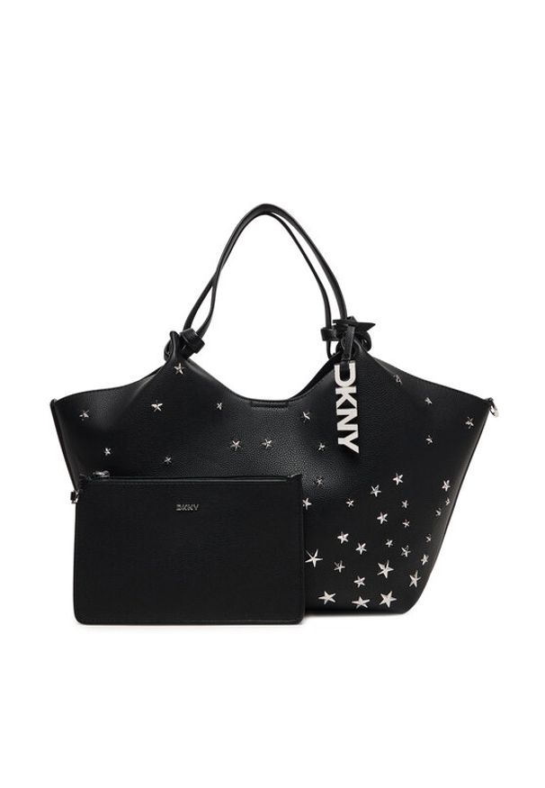 DKNY Torebka R54AQE49 Czarny. Kolor: czarny. Materiał: skórzane