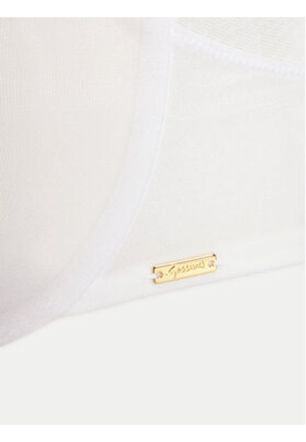 Gossard Biustonosz z fiszbiną Glossies Sheer Moulded 6271 Biały. Kolor: biały. Materiał: syntetyk