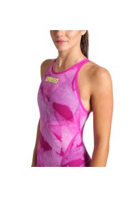 Strój Startowy damski Arena Carbon Glide Le Cb Tie-Dye. Kolor: różowy